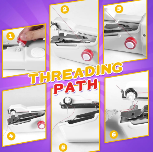 MINI-MACHINE À COUDRE PORTABLE