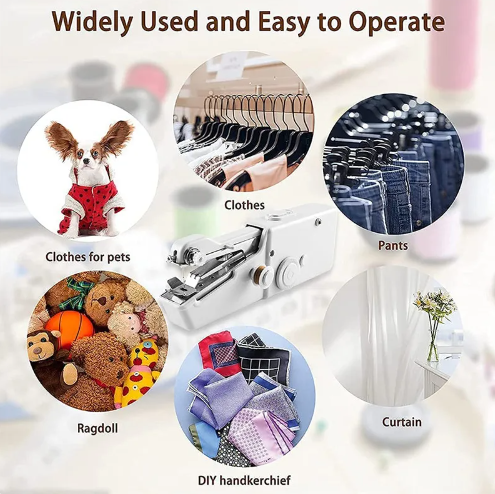 MINI-MACHINE À COUDRE PORTABLE