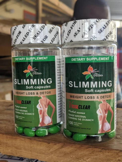 CAPSULE MINCEUR SLIMMING POUR LA PERTE DE POIDS (100 CAPSULES DANS LA BOITE)