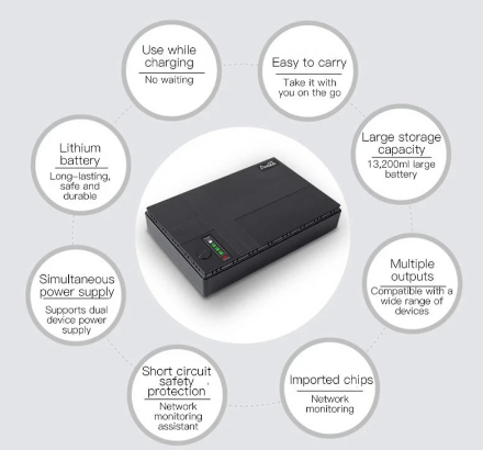 MINI UPS : ALIMENTATION SANS INTERRUPTION