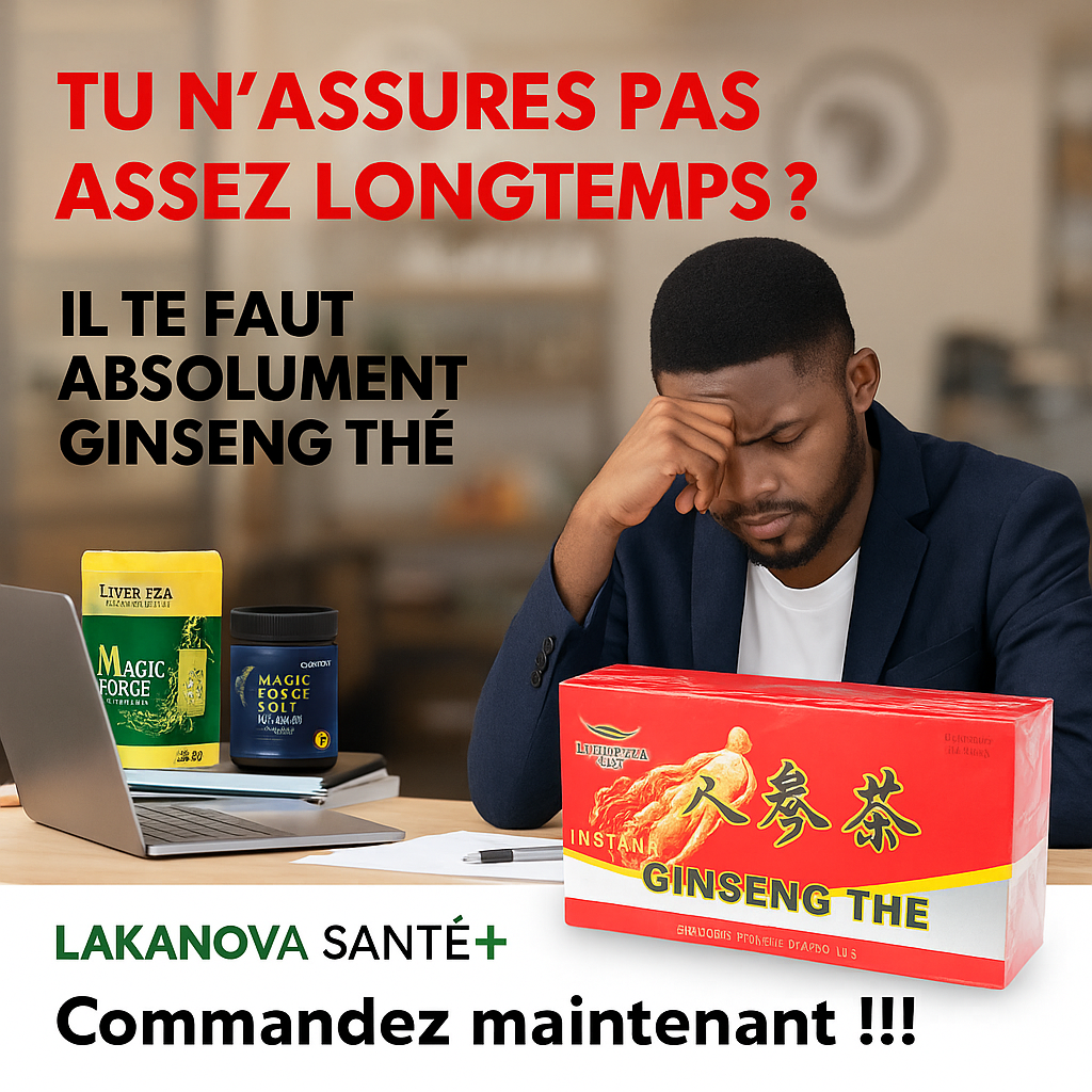 GINSENG TEA NATUREL (Satisfait ou remboursé ) | la Puissance Naturel