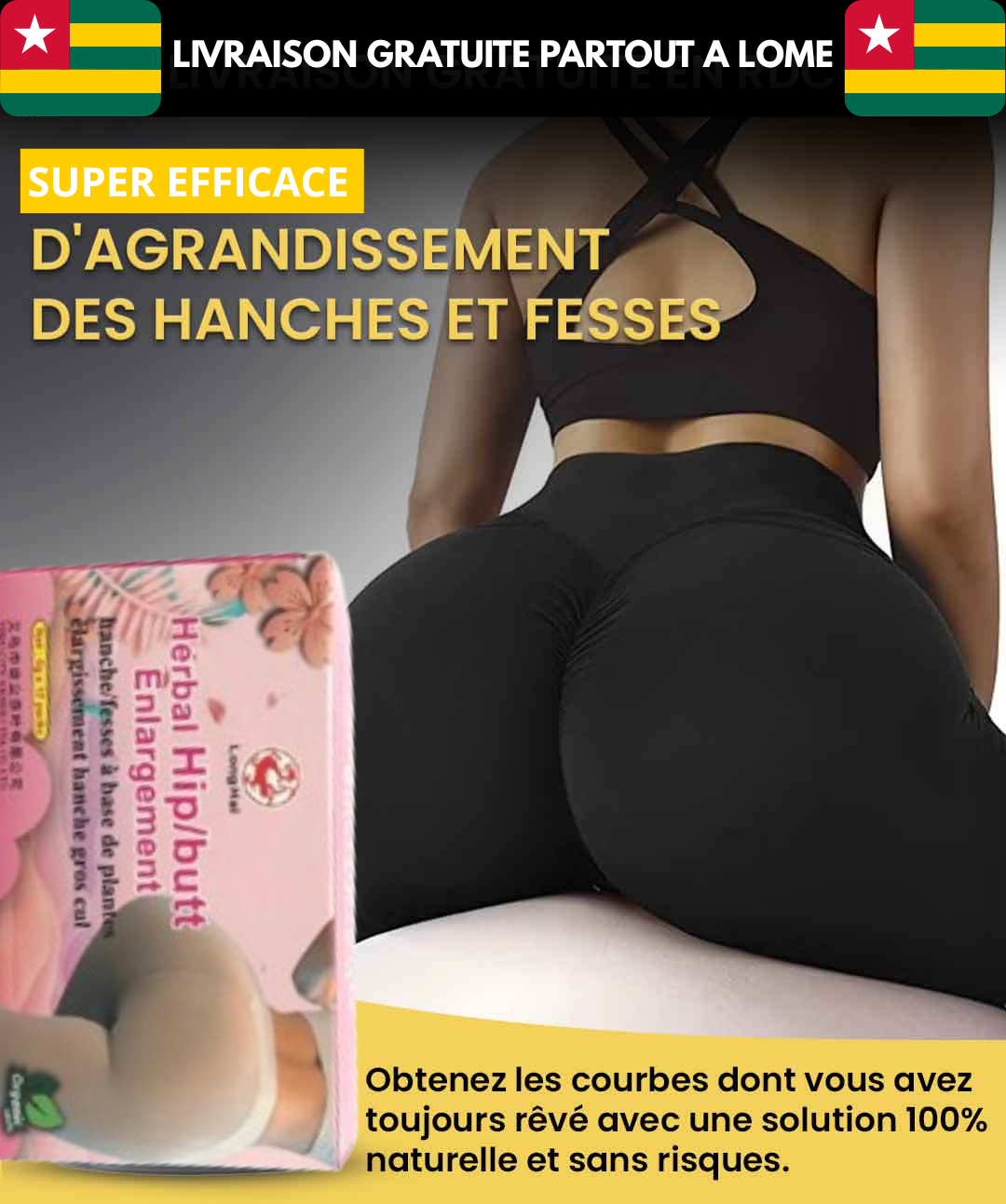 Thé d’Agrandissement des Hanches et Fesses ! 🔥(super efficace)🔥