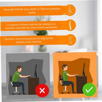 Charger l&#39;image dans la galerie, Coussin de soutien lombaire pour siège
